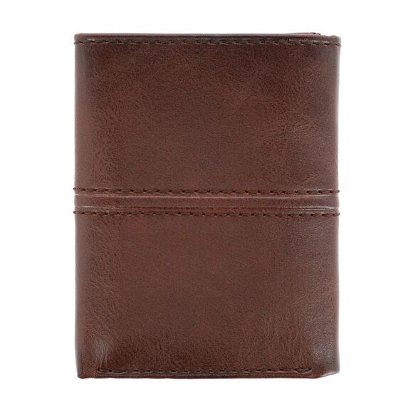 Columbia Men's RFID Protected Trifold Wallet with Double Row Stitching - Picture 2 of 4